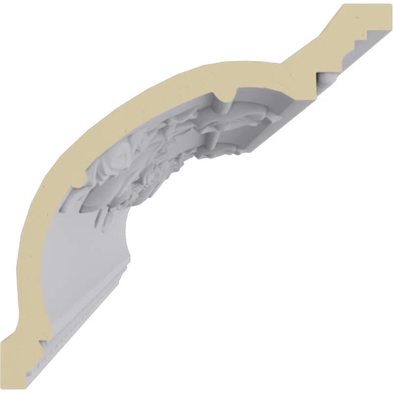 Ekena Millwork Floral Swag Crown Moulding