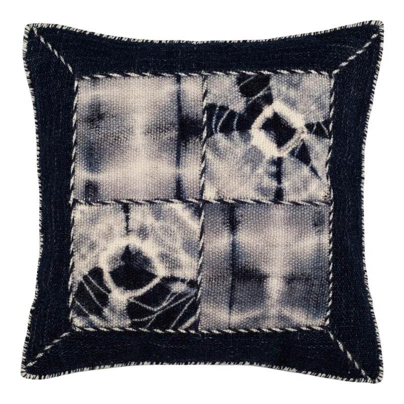Safavieh Dip Dye Patch Throw Pillow | Wayfair