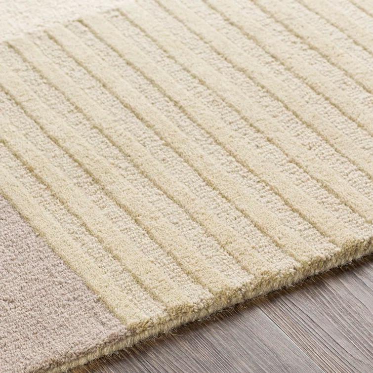 Mora Geometric Hand-Tufted Wool Area Rug