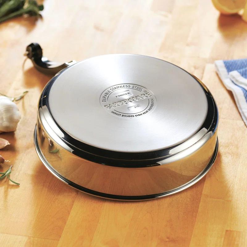 Farberware Farberware Classic Series Stainless Steel Sauté Pan with Lid