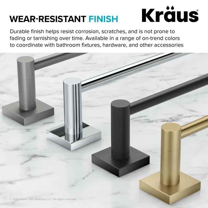 Kraus KEA-17729BG Ventus Bathroom Wall Mount Toilet Paper Holder