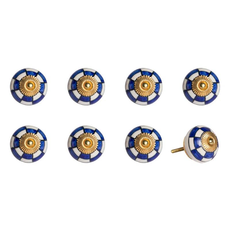 Bungalow Rose Colaluca 1 1/2" Diameter Mushroom Knob (Set of 8)