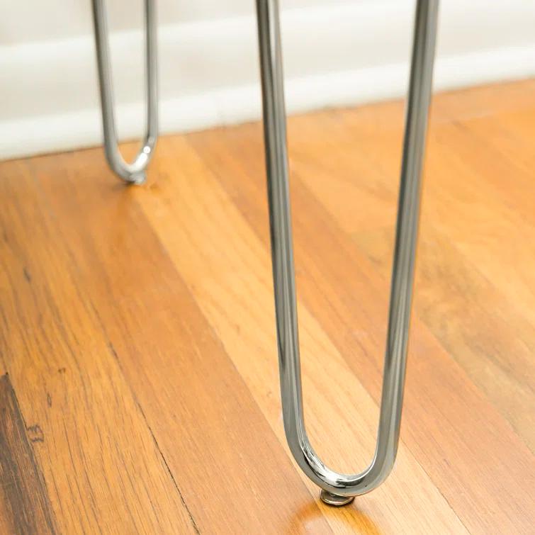 George Oliver Gila 42" Writing Desk with Hairpin Legs