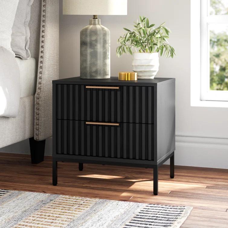 Burgess 2 - Drawer Nightstand