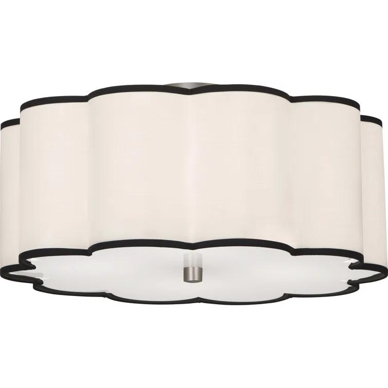 Tess Scalloped Flush Mount (16"-24")