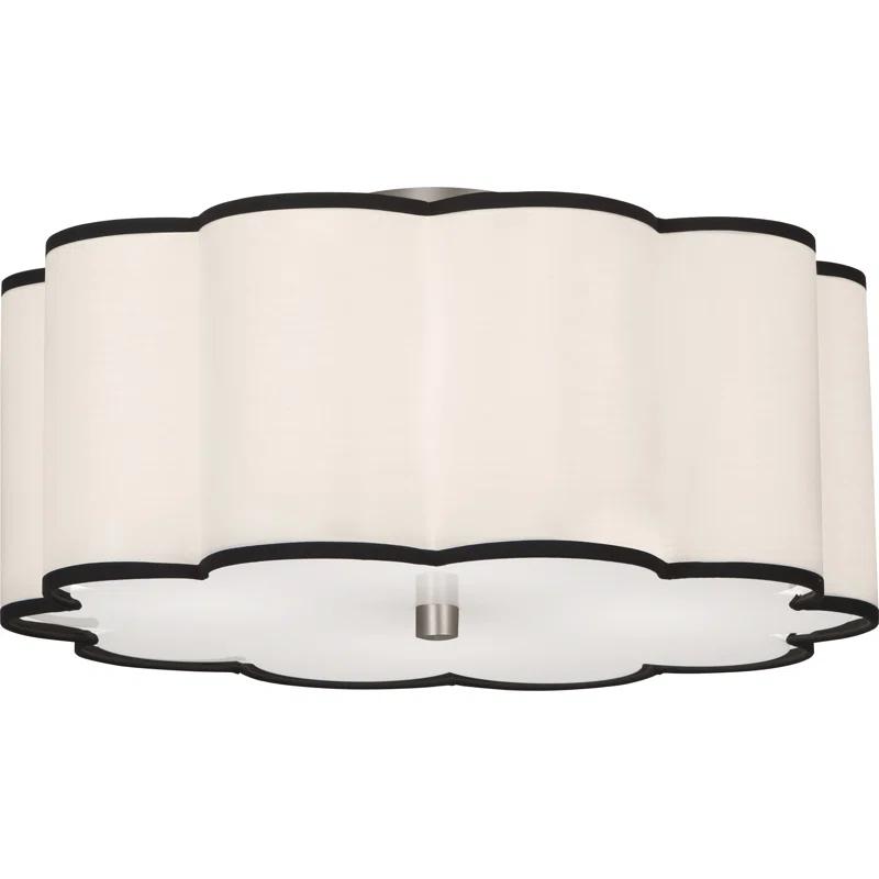 Tess Scalloped Flush Mount (16"-24")