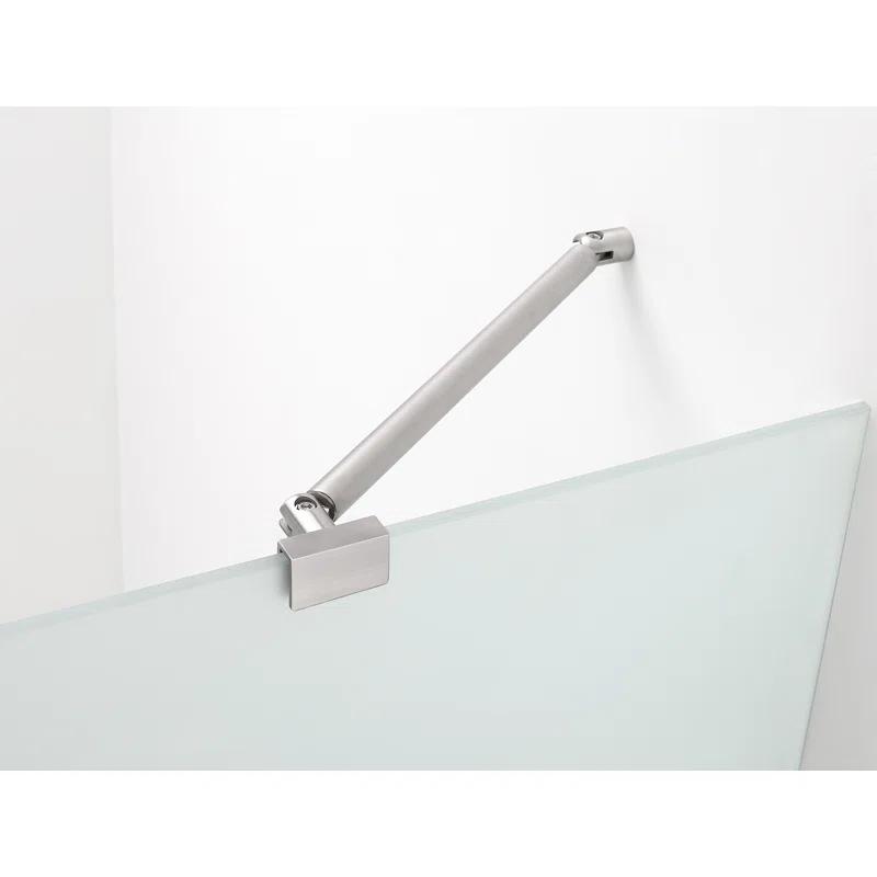 Aston SDR965F-SS-3626-10 Belmore 36 x 72 Hinged Frameless Shower Door
