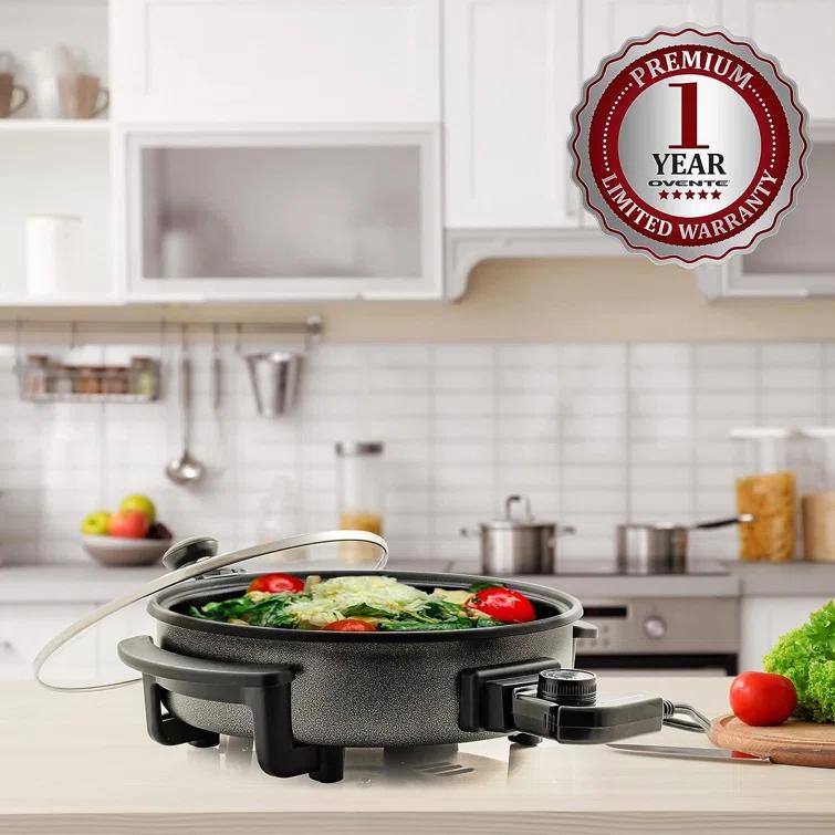 OVENTE 12" Electric Skillet and Frying Pan & Reviews | Wayfair
