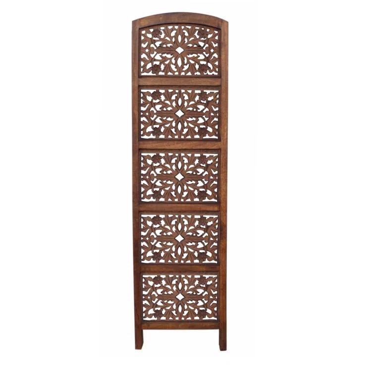 Lark Manor™ Guimond 80'' W x 71'' H 4 - Panel Folding Room Divider