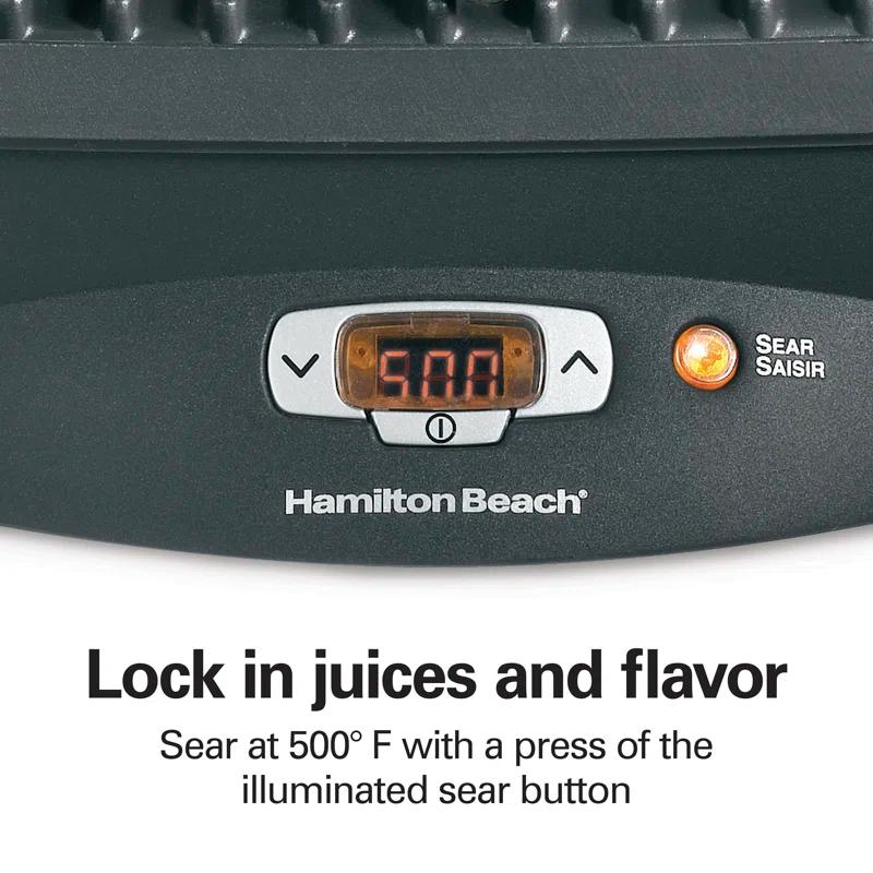 Hamilton Beach Hamilton Beach® Steak Lover's Indoor Grill