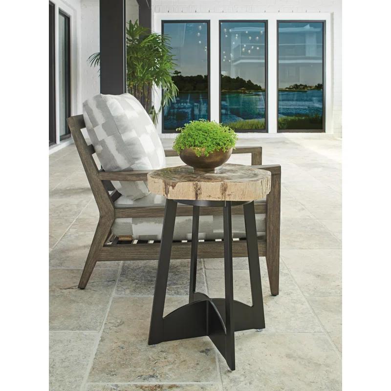 Alfresco Living Petrified Wood Table