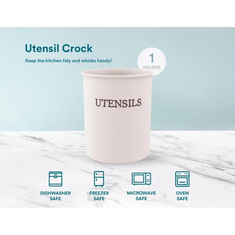 Ceramic / Porcelain Utensil Crock