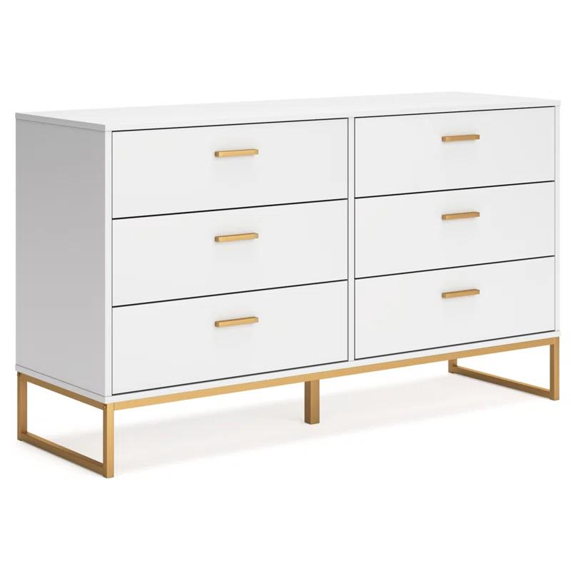 Latitude Run® Bosnjak 6 Drawer 59.02" W Double Dresser & Reviews | Wayfair