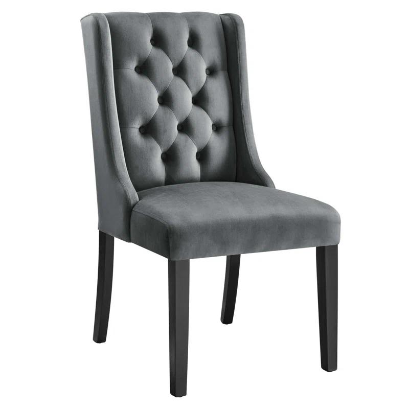 Modway Modway Baronet Performance Velvet Dining Chairs - Set of 2