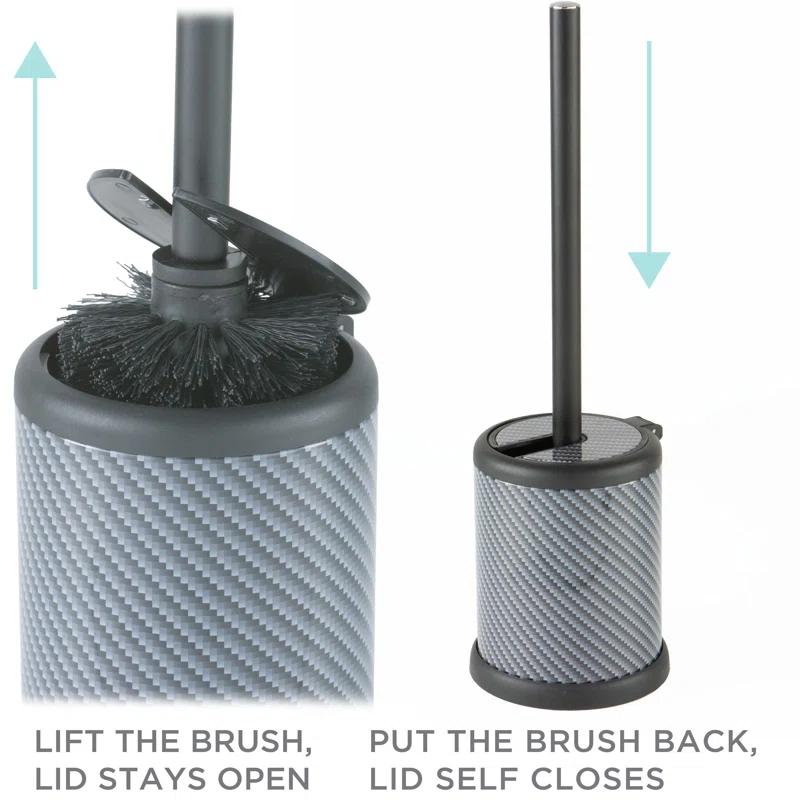 Bath Bliss Bath Bliss Metal Toilet Brush And Holder