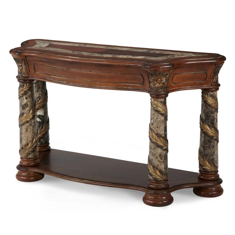 Michael Amini Villa Valencia 54'' Console Table