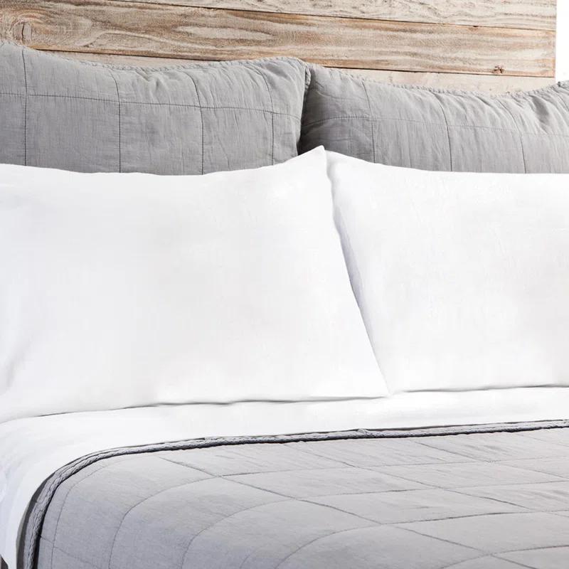 Antwerp Coverlet by Pom Pom at Home - Sky / King