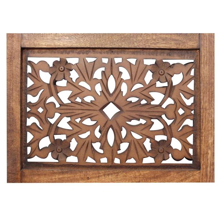 Lark Manor™ Guimond 80'' W x 71'' H 4 - Panel Folding Room Divider