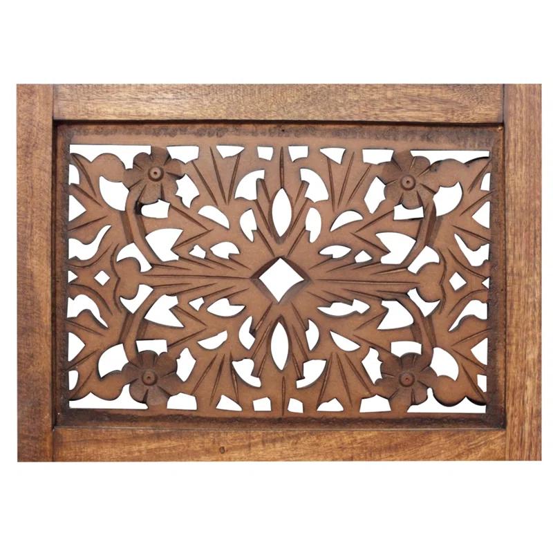 Lark Manor™ Guimond 80'' W x 71'' H 4 - Panel Folding Room Divider