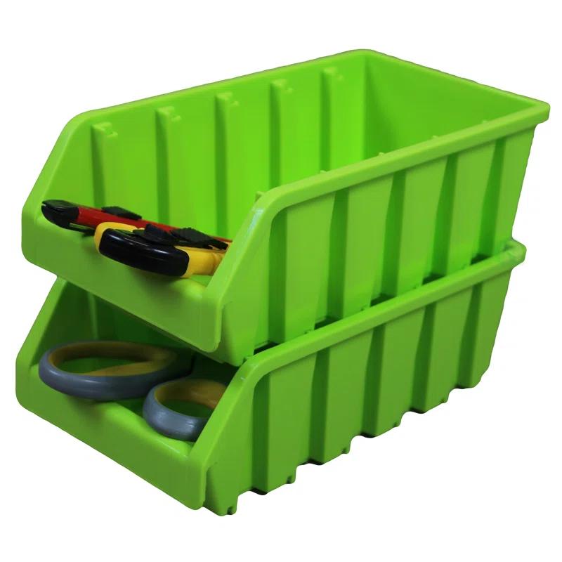 Rebrilliant Rebrilliant Plastic Decorative Bin (Set of 6)