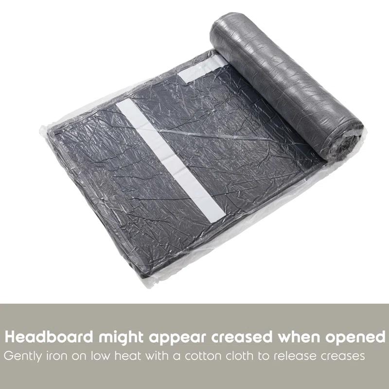 Chastelyne Upholstered Easy Assemble Wall Mounted Headboard