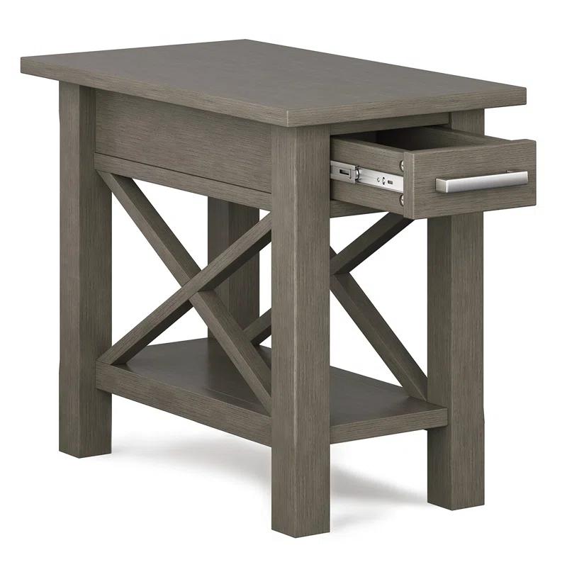 Simpli Home Kitchener End Table with Storage