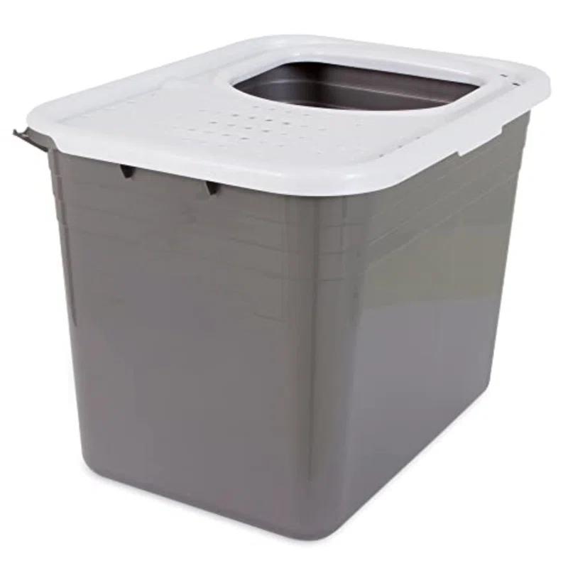 Plastic Enclosed Litter Box