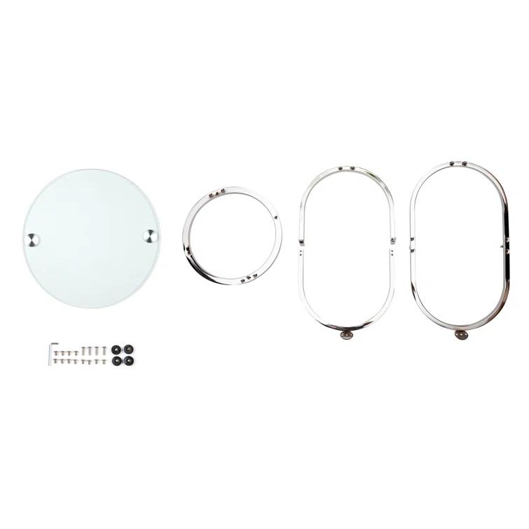 Etta Avenue™ Dimitri Glass Top End Table