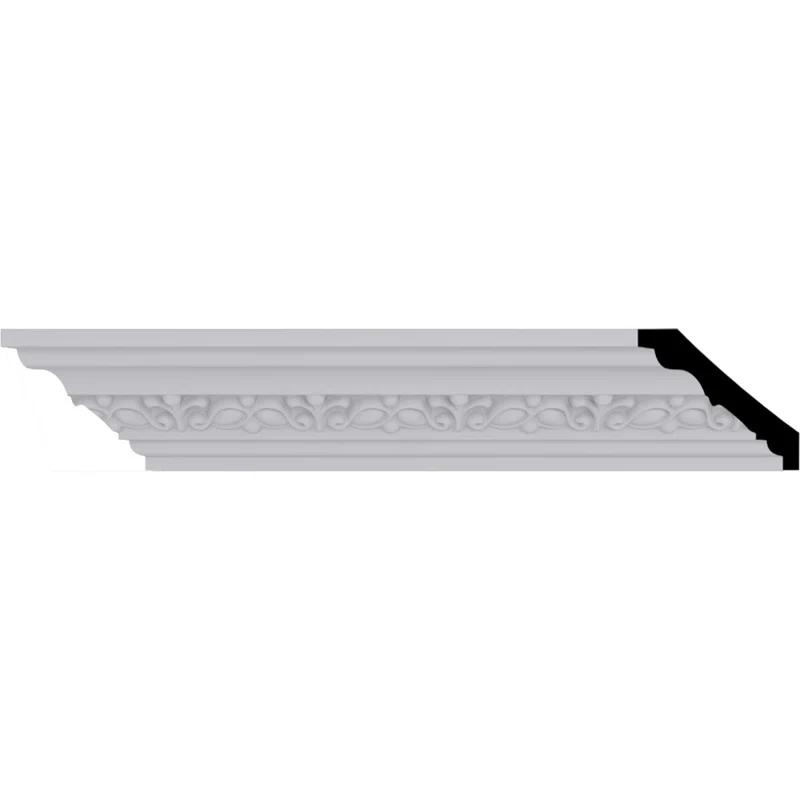 Ekena Millwork 2 3/4"H x 3 1/8"P x 4 1/4"F x 94 1/2"L Nexus Crown Moulding