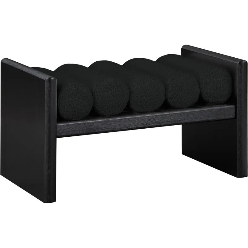 Reeves Boucle Wood Bench