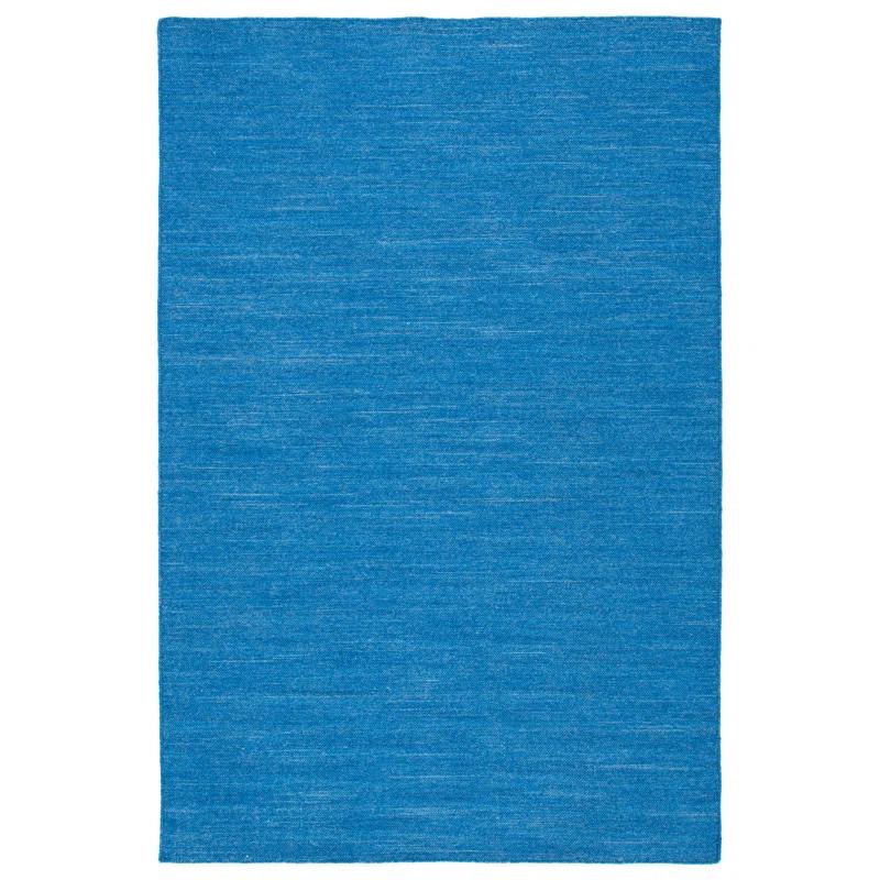 Highland Dunes Grice Hand Woven New Zealand Wool Solid Color Rug