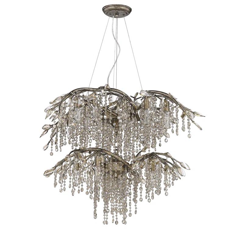 Willa Arlo™ Interiors Montriel 18 - Light Dimmable Tiered Chandelier