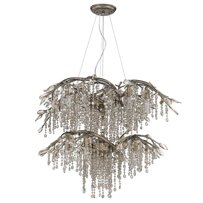 Willa Arlo™ Interiors Montriel 18 - Light Dimmable Tiered Chandelier