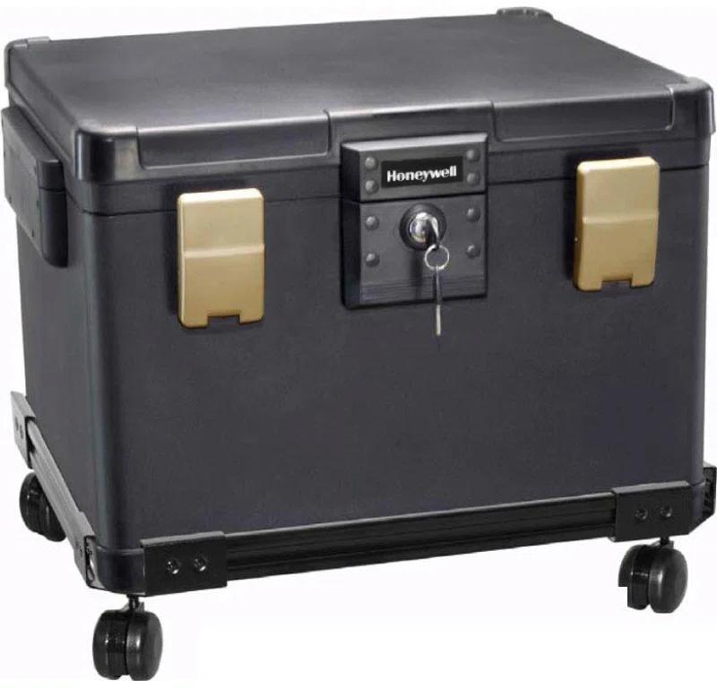 Honeywell 1.1 CuFt Legal Size Waterproof 1 Hour Fire File Molded Chest