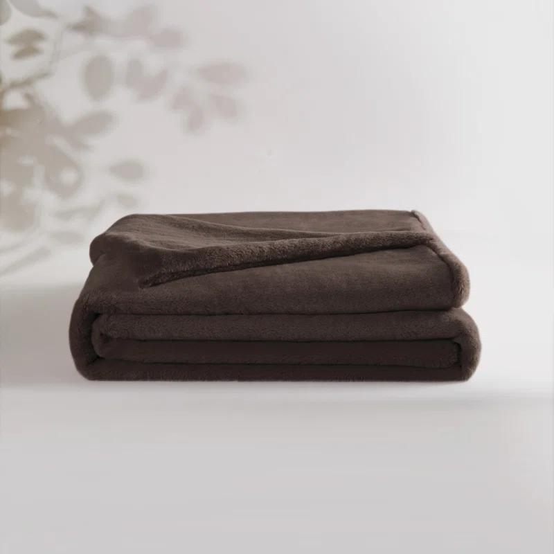 Allisandro Double-Sided Soft and Luxurious Faux Fur Throw Blanket