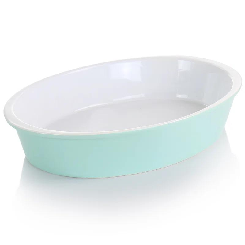 Martha Stewart Martha Stewart 1.3 Qt. Stoneware Oval Baker
