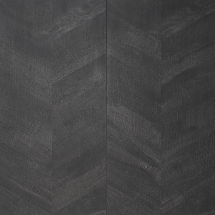 Auburn Chevron 24 in. x 48 in. Matte Porcelain Floor and Wall Tile (15.49 Sq. Ft. / Case)