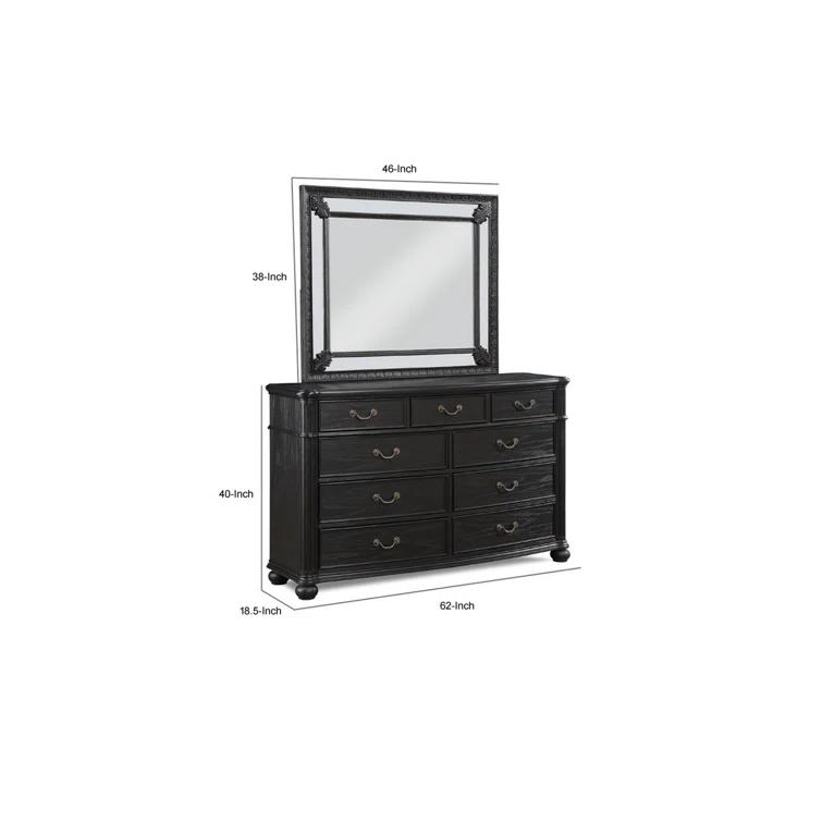Benjara Berry 9 - Drawer Dresser
