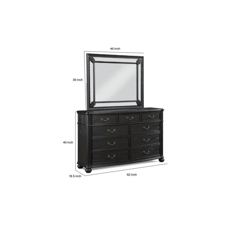 Benjara Berry 9 - Drawer Dresser