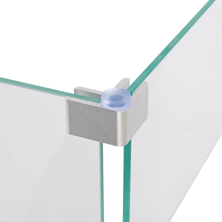 Fire Sense Fire Sense Wind Guard Clear Tempered Glass for Fire Pits & Patio Heaters - Rectangular Wind Guard