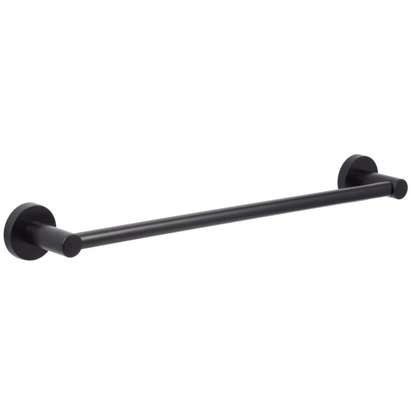 Sure-Loc Hardware LG-TB18  FBL Lugano Bath Series 18" Wall Mounted Towel Bar