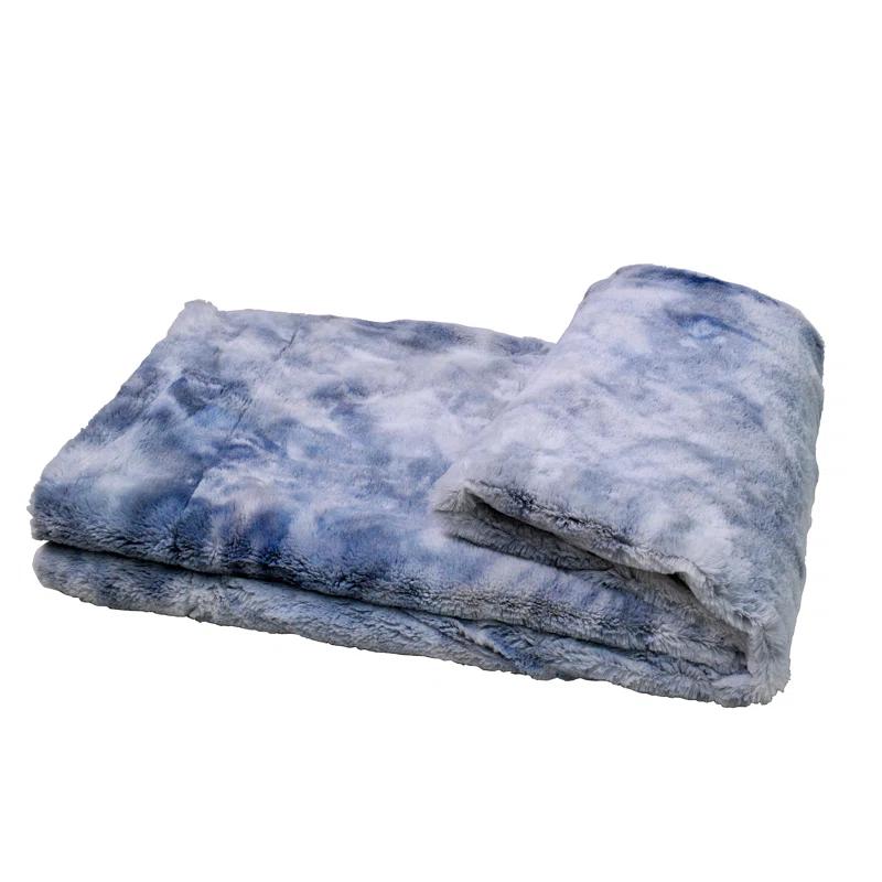 Home Soft Things Tye Dye Double Sided Throw Blanket