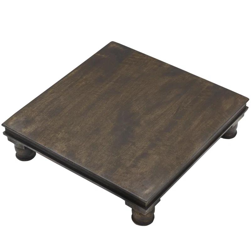 Fitz and Floyd Austin Craft Raised Mango Wood Serving Board, 12-Inch