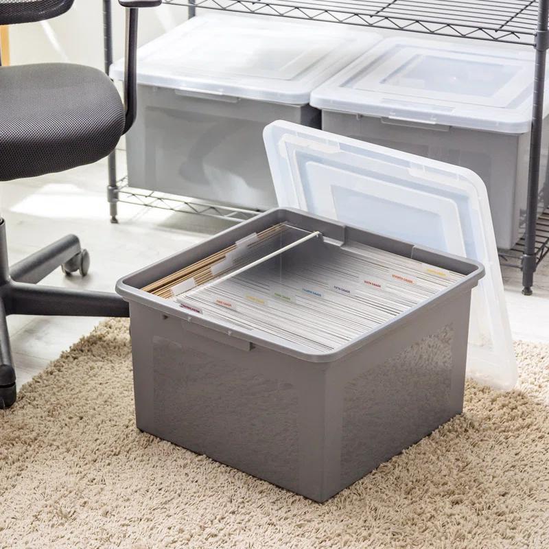 IRIS USA, Inc. IRIS USA, Inc. Plastic Storage Tub & Tote (Set of 3)