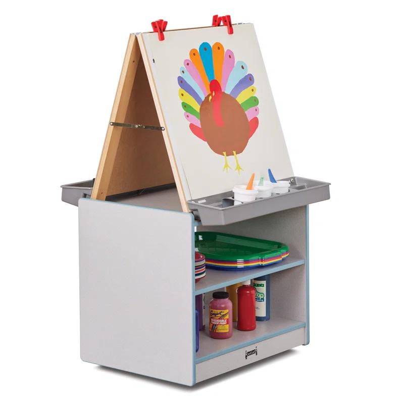 Jonti-Craft Rainbow Accents® 2 Station Art Center