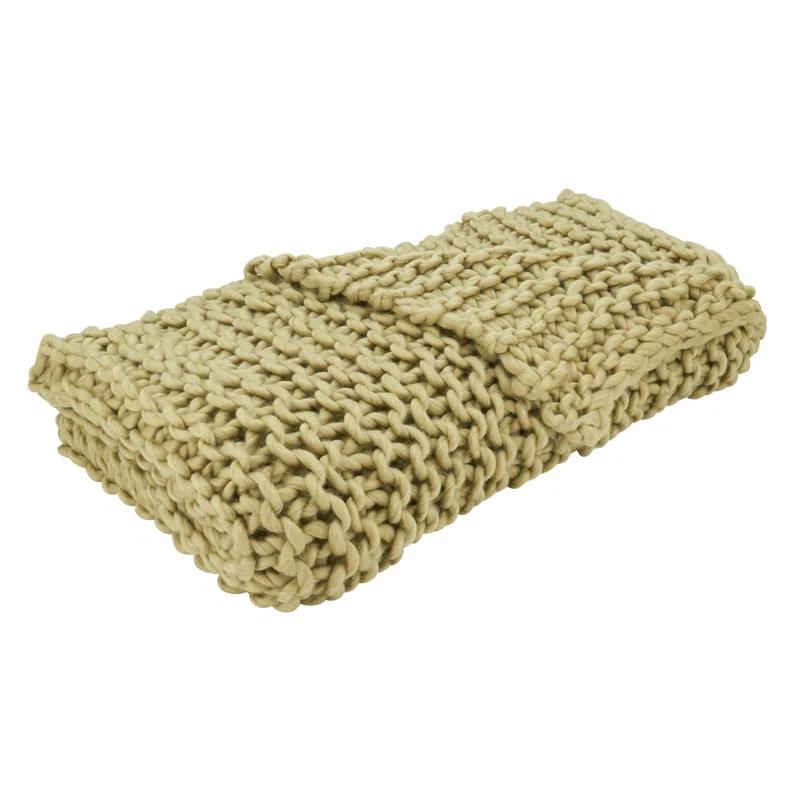 Birch Lane™ Chunky Knit Throw Blanket