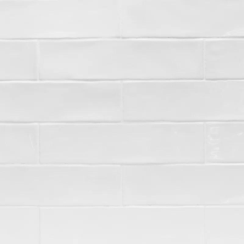 Barcelona 3" W x 12" L Polished Ceramic Subway Wall Tile (10.76 Sq. Ft. / Case)