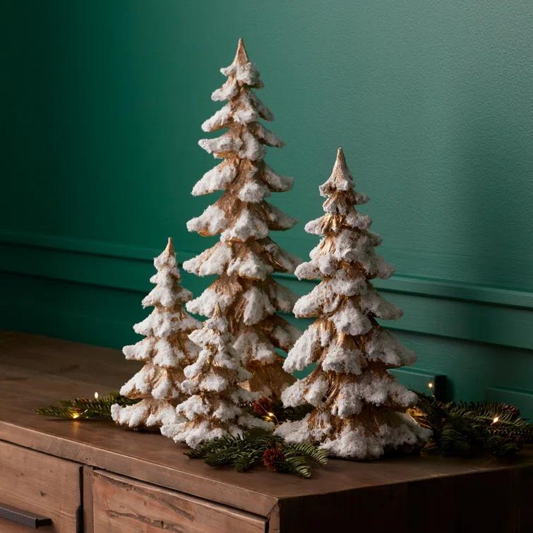 4 Piece Tabletop Tree Set