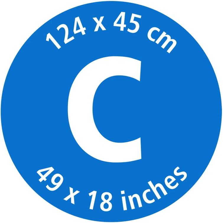 Brabantia Brabantia Size C Large Ironing Board with Solid Steam Iron Rest