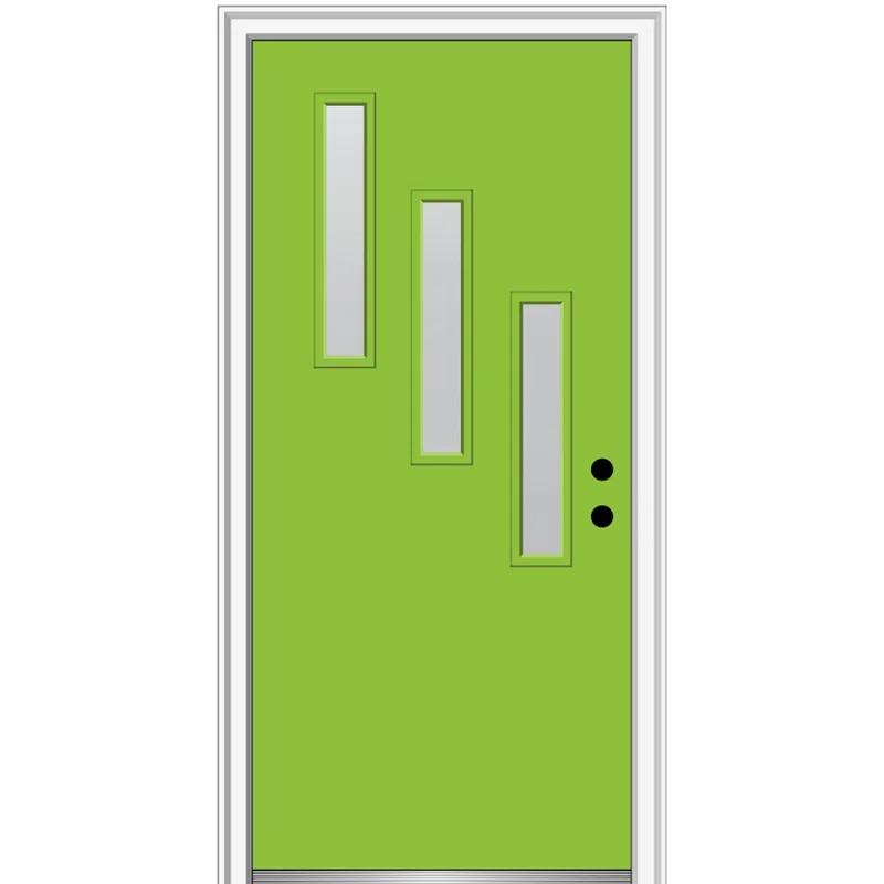 MMI DOOR Spotlight 80'' Fiberglass Front Entry Doors